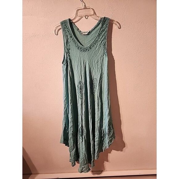 Karisma Dress Free Size One Size Hippie Boho Summer Pullover Bathing Suit Cover - Picture 1 of 4